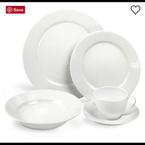 5 Apilco Tradition Dinner Plates & 4 salad plates